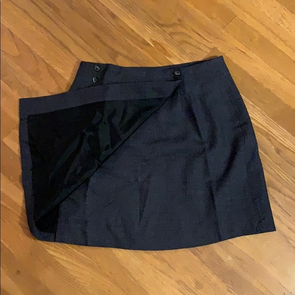 Alain Gerard 100% Wool Wrap Mini Skirt - Picture 2 of 7